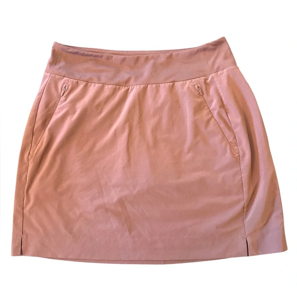 Athleta Brown Skater Skirt - Picture 3 of 8